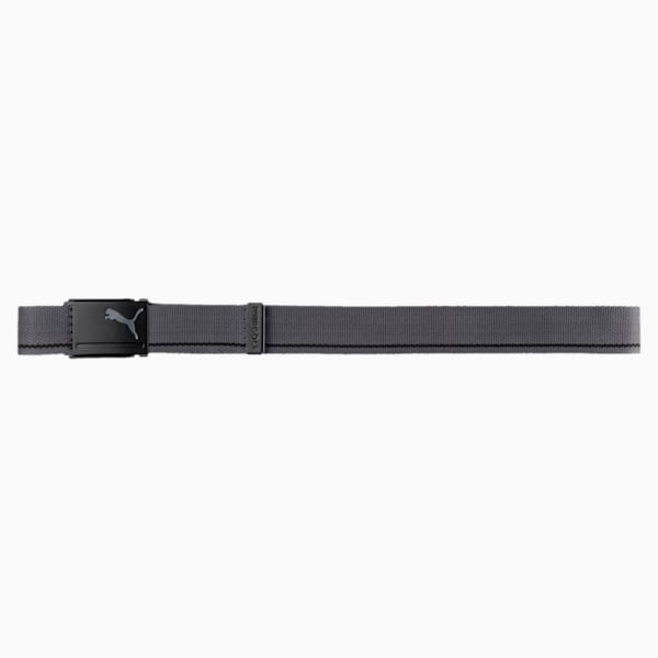 Reversible Web Golf Belt, Puma Black-Quiet Shade, extralarge