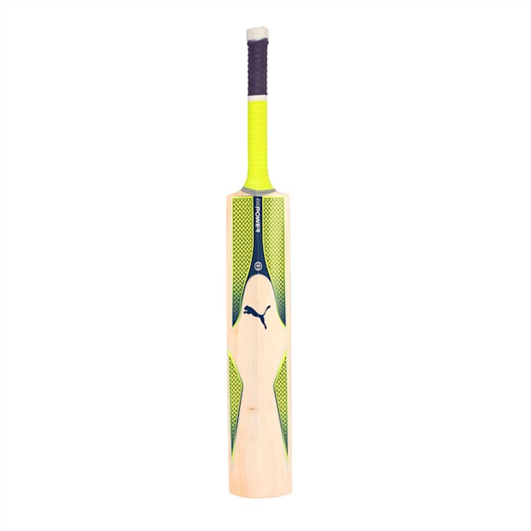 evoPOWER 3.17 Cricket Bat, Yellow-Blue-Silver, extralarge-IND