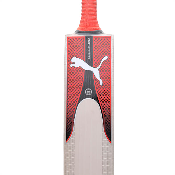 evoSPEED 6.17 Cricket Bat, Nrgy Red-Puma Black, extralarge-IND
