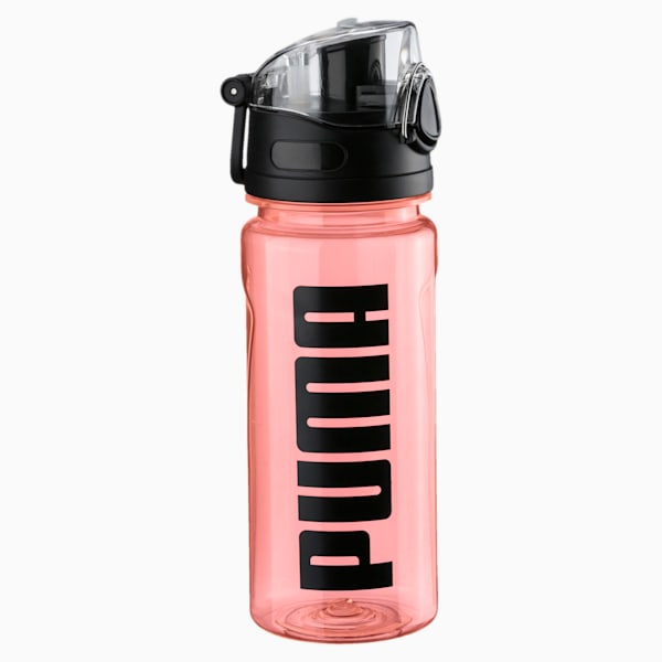Training Bottle Sportstyle, Fluo Peach-Transparent-Black, extralarge-IND