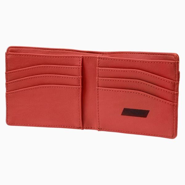 Nuovo Originale PUMA Ferrari Nero Bifold Portafoglio IN Pelle Per Uomo W4