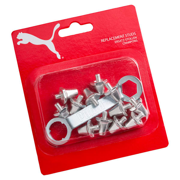 Football Studs 13/15 mm, Silver, extralarge-GBR