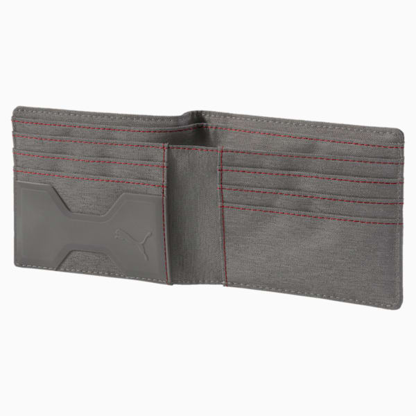 Scuderia Ferrari Lifestyle Wallet, Charcoal Gray, extralarge