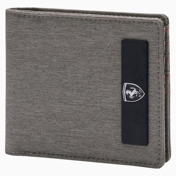 Scuderia Ferrari Lifestyle Wallet, Charcoal Gray, extralarge