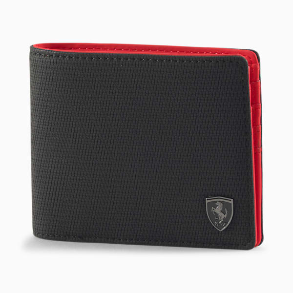 Ferrari LS Unisex Motorsport Wallet, Puma Black, extralarge-IND