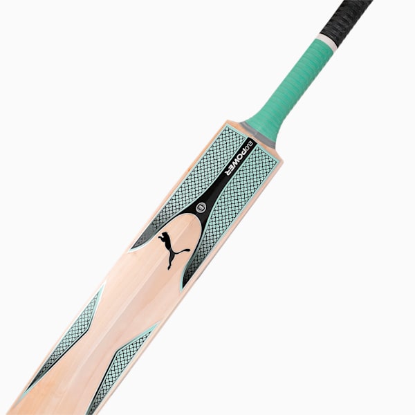 evoPOWER 2.17 SNR bat, Green Glimmer-Puma White