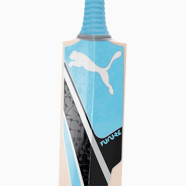 PUMA Future 20.5 English Willow Cricket Bat, Ethereal Blue-Puma Black, extralarge-IND