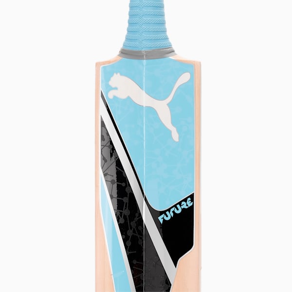 PUMA Future 20.6 English Willow Cricket Bat, Ethereal Blue-Puma Black, extralarge-IND