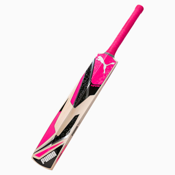 PUMA Future 20.1 Kashmir Willow Cricket Bat, Fluo Pink-Puma Black-Silver, extralarge-IND