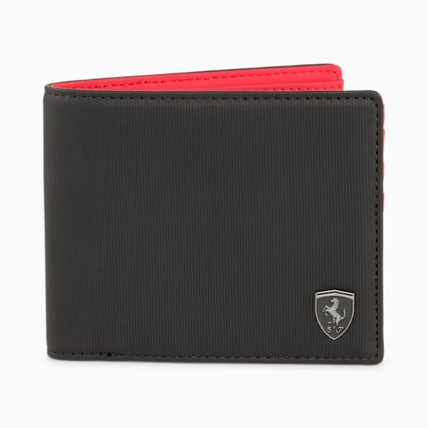 Scuderia Ferrari Style Men's Wallet, Puma Black, extralarge