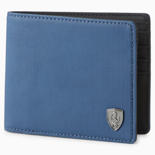 Scuderia Ferrari Style Men's Wallet, Gibraltar Sea, extralarge
