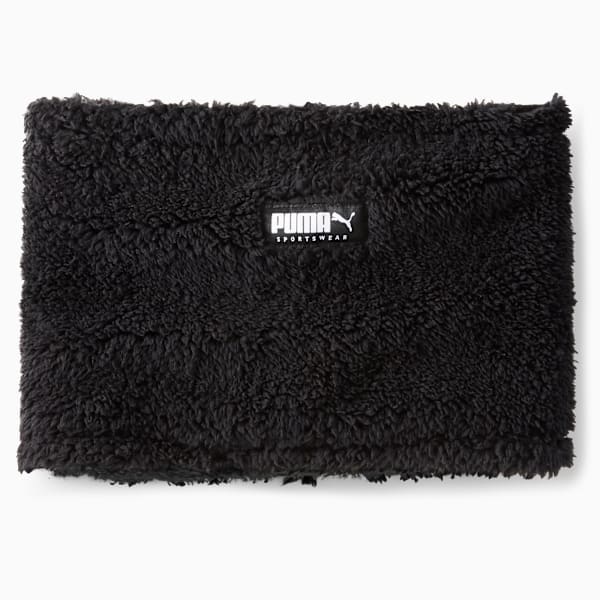 Teddy Neck Warmer, Puma Black, extralarge