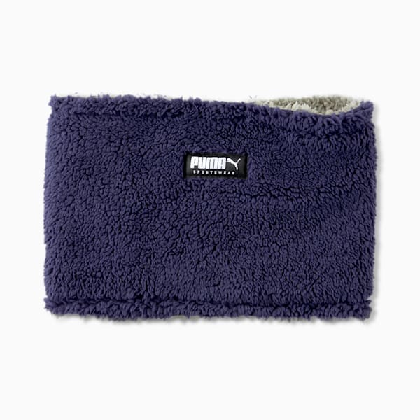 Teddy Neck Warmer, Peacoat, extralarge