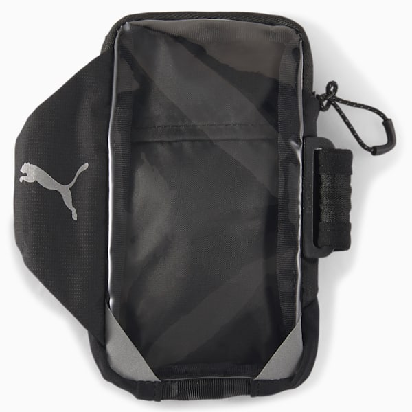 Performance Running Mobile Arm Band, Puma Black, extralarge