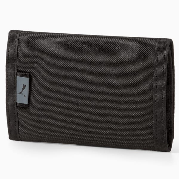 PUMA Plus II Unisex Wallet, Puma Black, extralarge-IND