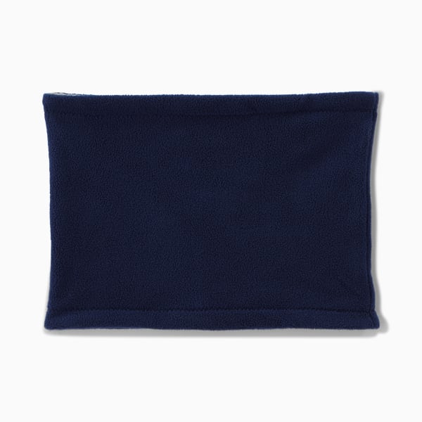 Reversible Neck Warmer, Peacoat-Medium Gray Heather, extralarge
