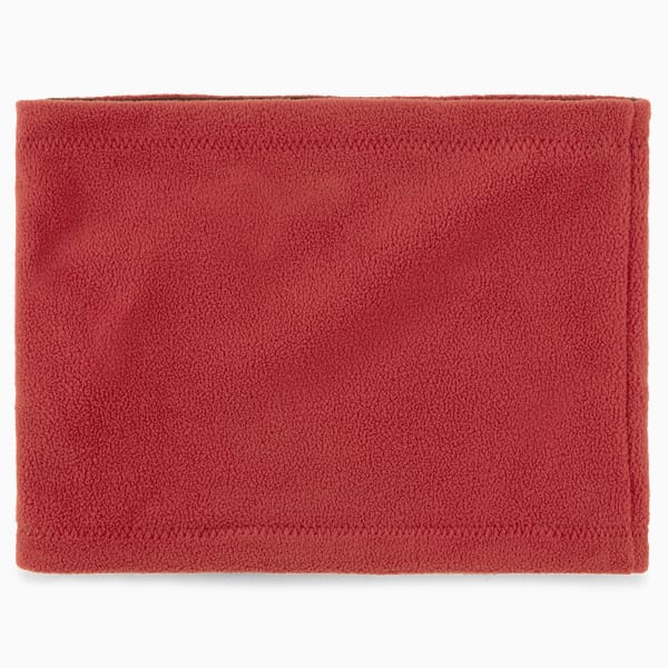 Reversible Neck Warmer, Intense Red-Puma Black, extralarge