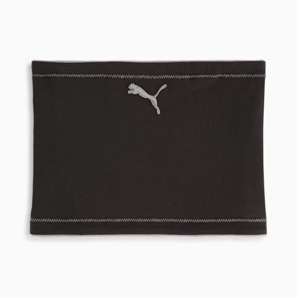 ユニセックス リバーシブル フリース ネックウォーマー, PUMA Black-Cast Iron, extralarge-JPN