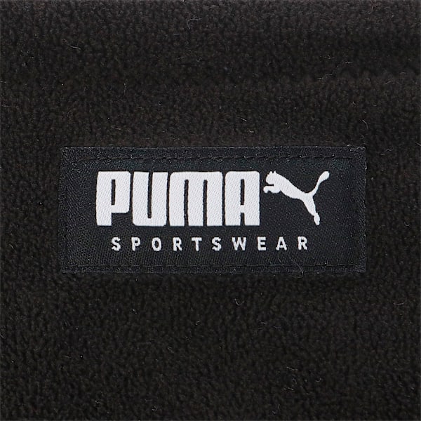 キッズ リバーシブル フリース ネックウォーマー, Puma Black-Future Blue, extralarge-JPN