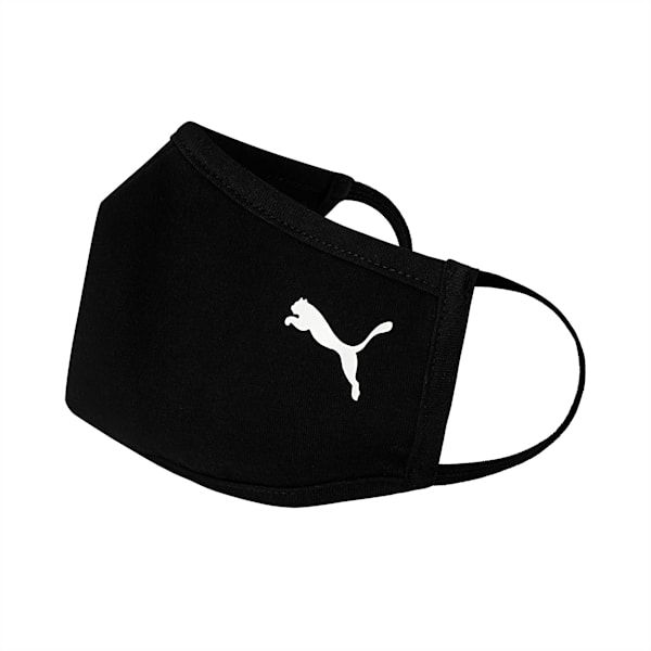 Face Masks Pack of 2, Puma Black-Cat, extralarge-IND