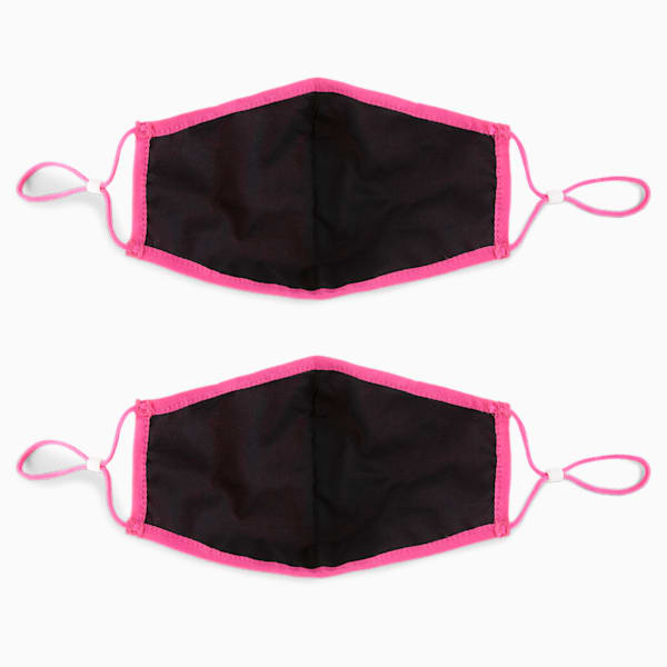 PUMA Face Mask (Set of 2), Glowing Pink-pretty pink, extralarge