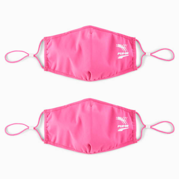 Ensemble de deux masques de protection PUMA II, Glowing Pink-pretty pink, extralarge