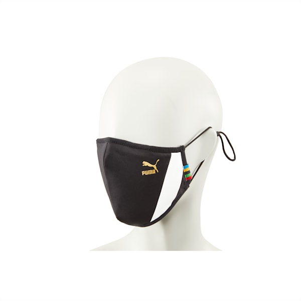 PUMA Face Mask (Set of 2), Puma Black-unity collection, extralarge