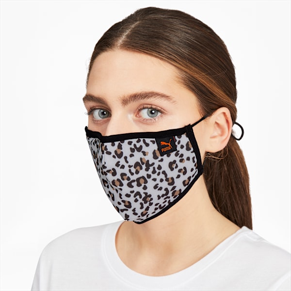 Ensemble de deux masques de protection PUMA II, Vaporous Gray-Wild Cats, extralarge