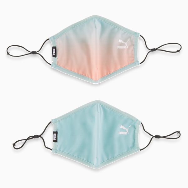 PUMA Face Mask (Set of 2), Peach Parfait-gloaming, extralarge