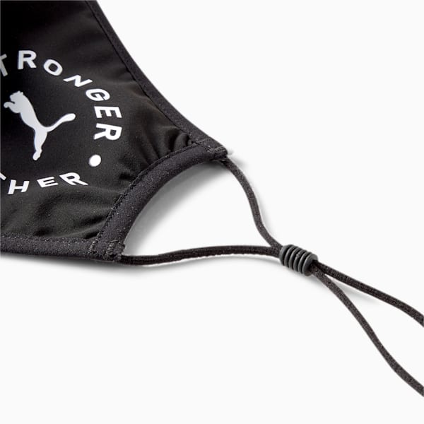 Masque pour le visage PUMA (ensemble de 2), Puma Black-Cat stronger together, extralarge