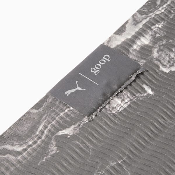 PUMA x GOOP Women's Training Yoga Mat, Puma Black-Charcoal Gray-Grape Leaf, extralarge