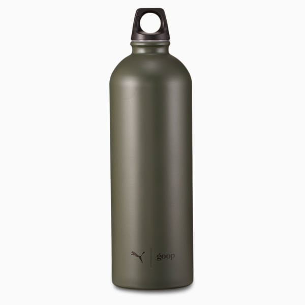 PUMA x GOOP Stainless Steel Unisex 750ml Water Bottle, Grape Leaf, extralarge-IND