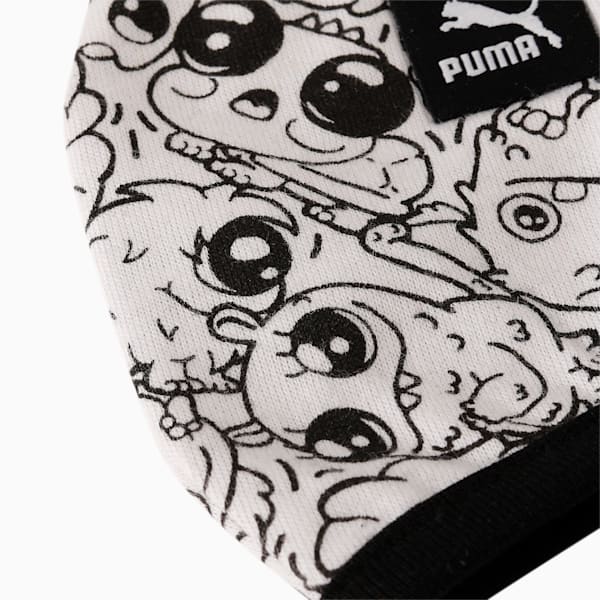 Monsters Kids Face Mask, Puma Black-Zinnia-Monster, extralarge-IND