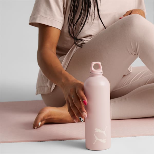 Exhale Training Water Bottle, Rose Quartz