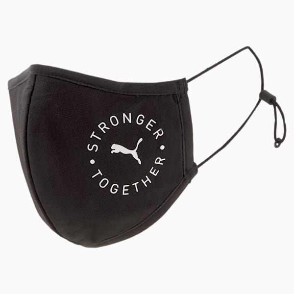 Masque de protection PUMA 3.0 (ensemble de 2), Puma Black-Cat stronger together, extralarge