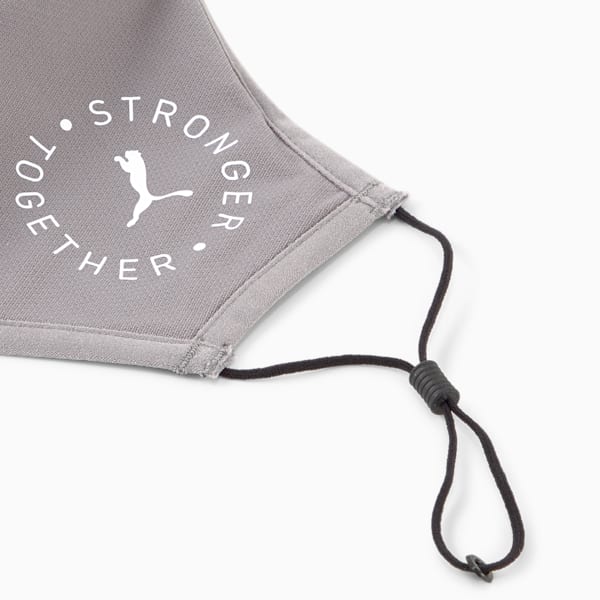 Masque de protection PUMA 3.0 (ensemble de 2), Steel Gray-Cat stronger together, extralarge