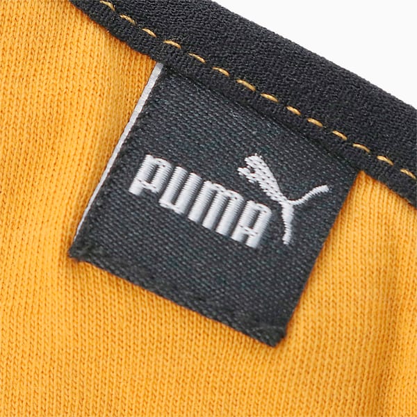 Lil PUMA Kids' Face Masks (Set of 2), Puma Black-Mineral Yellow-animal