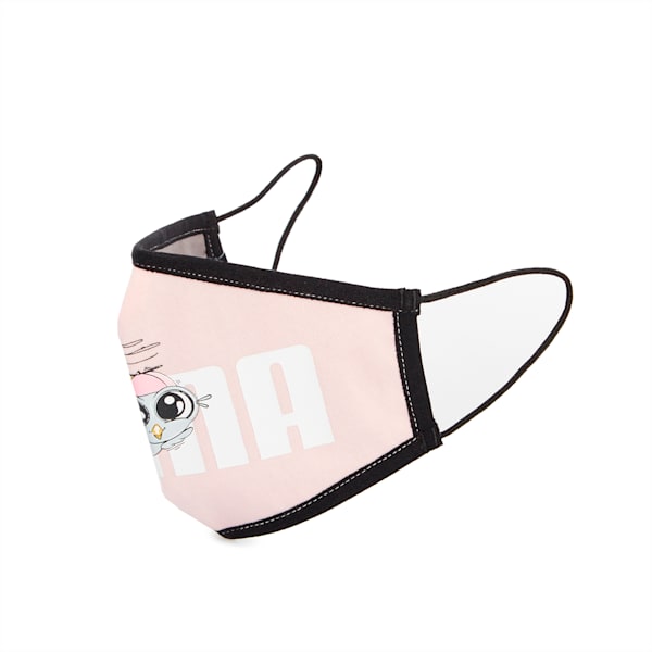 Lil PUMA Kids' Face Masks (Set of 2), Lotus-pink-animal, extralarge