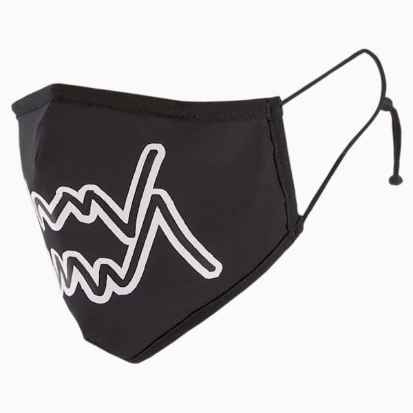Masque de protection PUMA BB (ensemble de 2), Puma Black-Basketball, extralarge