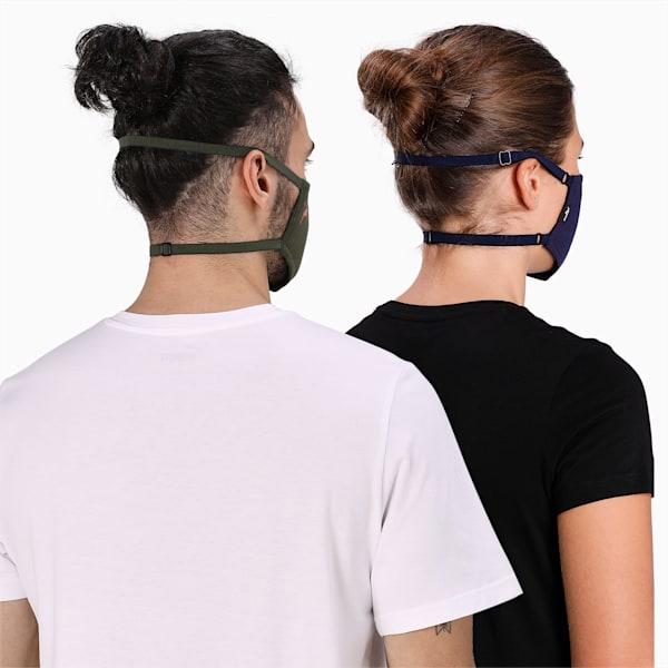 Face Mask With Headband Pack of 2, Forest Night-Peacoat, extralarge-IND