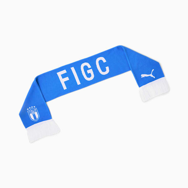 ユニセックス FIGC イタリア ファン マフラー, Ignite Blue