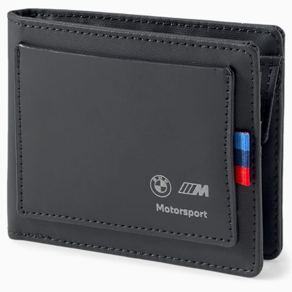 BMW M Motorsport Small Wallet, Puma Black, extralarge-IND