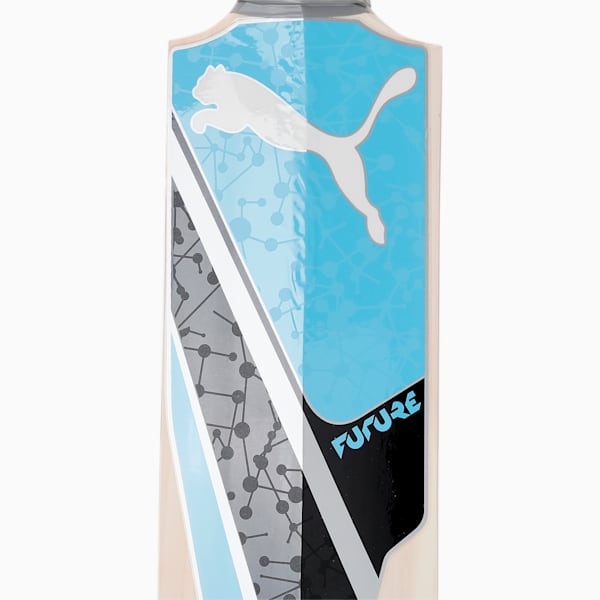 PUMA Future 20.3 Kashmir Willow Youth Cricket Bat, Ethereal Blue-Puma Black, extralarge-IND