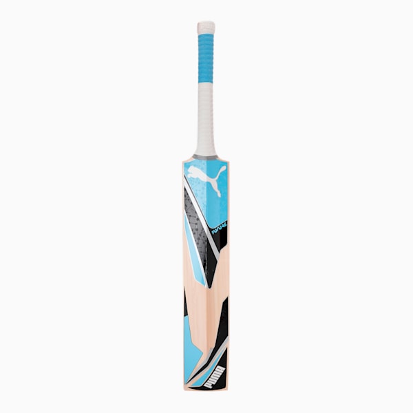 PUMA Future 20.25 Kashmir Willow Cricket Bat, Ethereal Blue-Puma Black, extralarge-IND