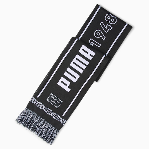 Players' Lounge Men's SoccerScarf, Puma Black, extralarge