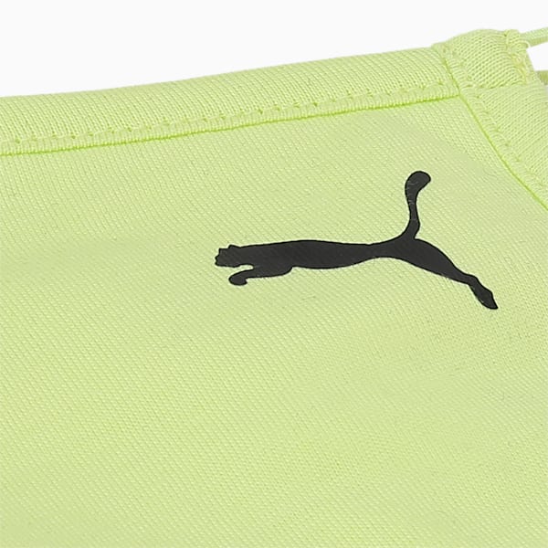 PUMA Face Mask Pack of 2, Puma Black-Sunny Lime-Pink Lady, extralarge-IND
