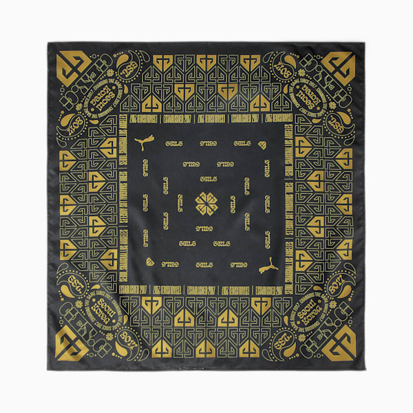 GEN.G Esports Men's Bandana , PUMA Black, extralarge