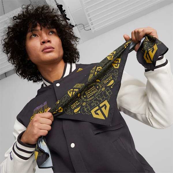 GEN.G Esports Men's Bandana , PUMA Black, extralarge