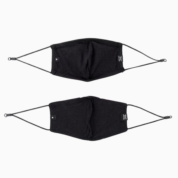 Brand Love Face Mask Pack of 2, PUMA Black-Brand Love Graphic, extralarge-IND