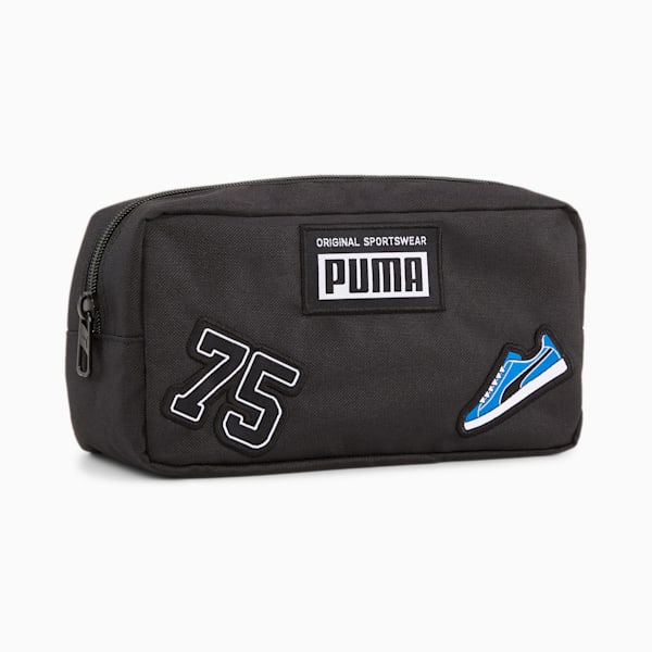 ユニセックス プーマ パッチ ペンシルケース 2.5L, PUMA Black, extralarge-JPN